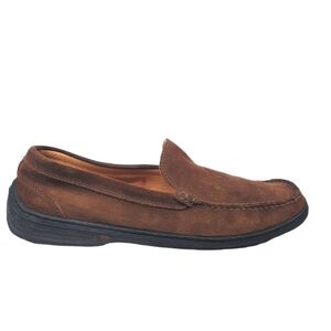 Tommy Bahama Mocha Brown Suede Leather Loafers Size 11‎ Men's Shoes